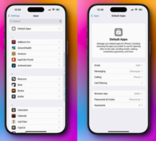 定制你的數字生活:蘋果iOS 18.2可設置iPhone默認應用