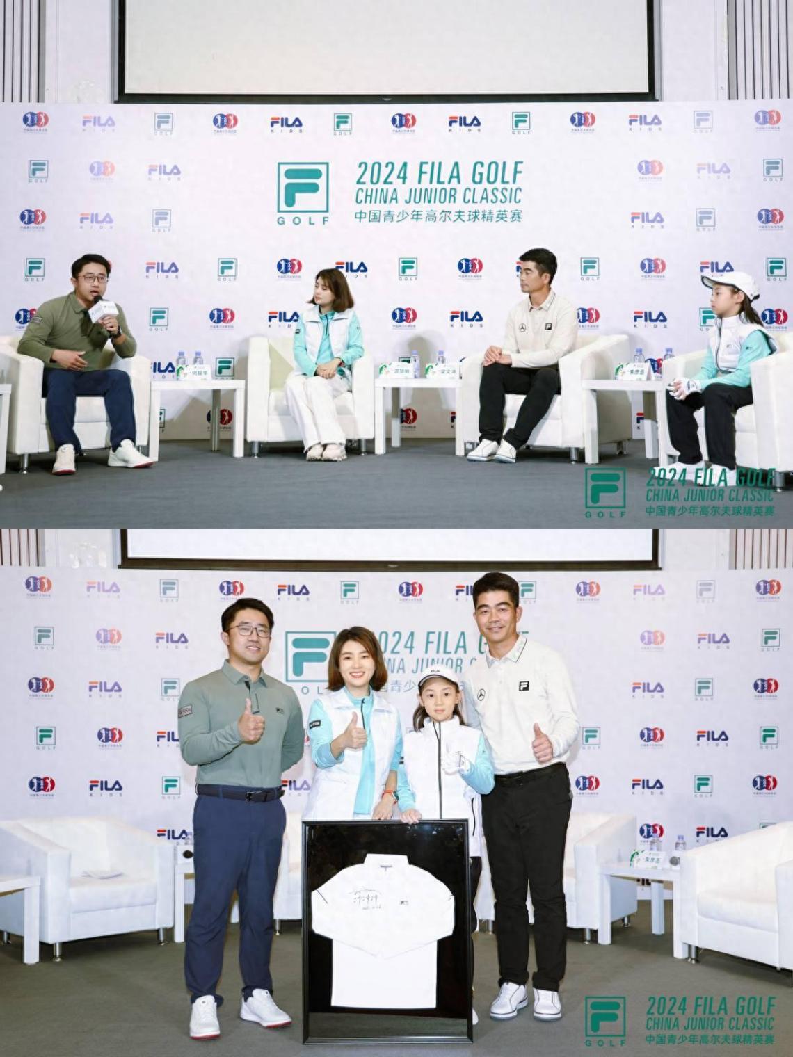 青少年高爾夫球發(fā)展,梁文沖提到三個方面