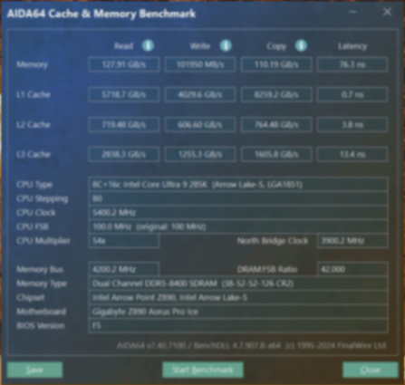輕松實現8933MT/s!宏碁掠奪者Hera影鋒系列DDR5 8400 48GB套裝測評