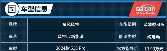 家用SUV新貴 試駕2024款東風風神L7 EV