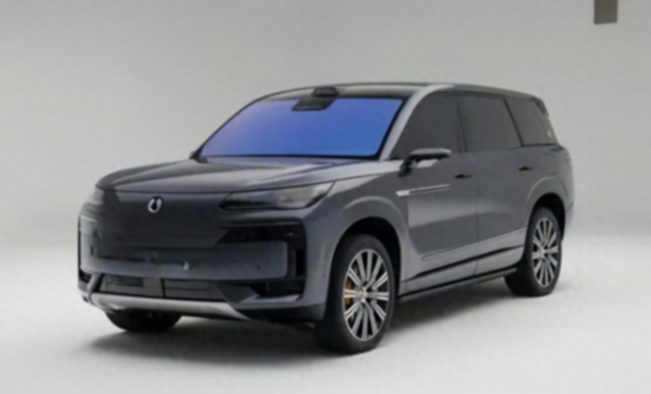 搭載易三方技術,騰勢N9實車外觀發布,能否競爭問界M9?