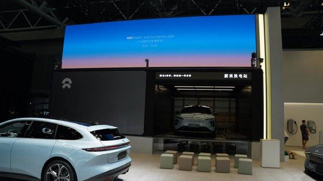 2024廣州車展:探館蔚來2.0平臺全系車型與第四代換電站
