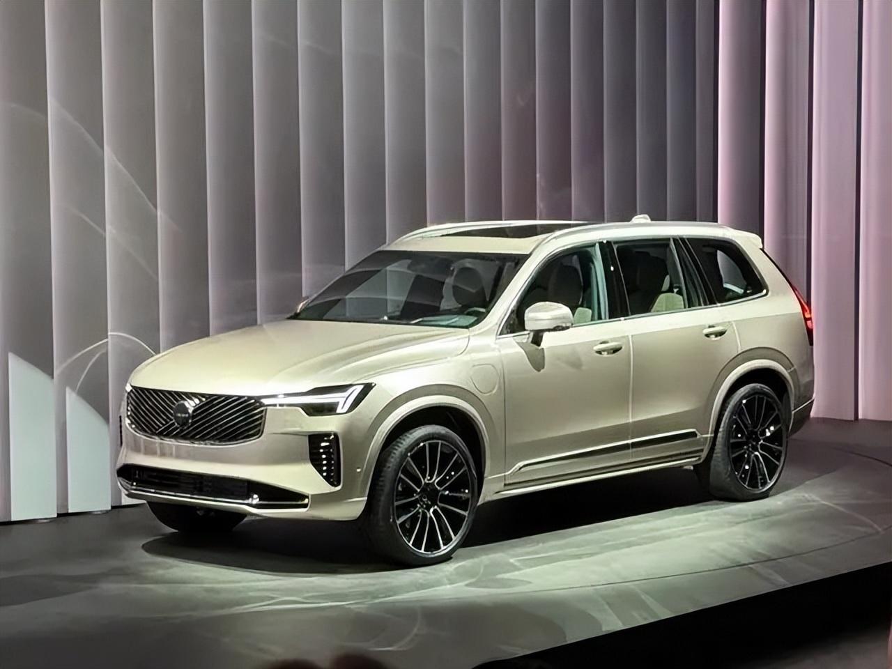 全新沃爾沃XC90定妝照曝光,造型升級,外觀你期待嗎