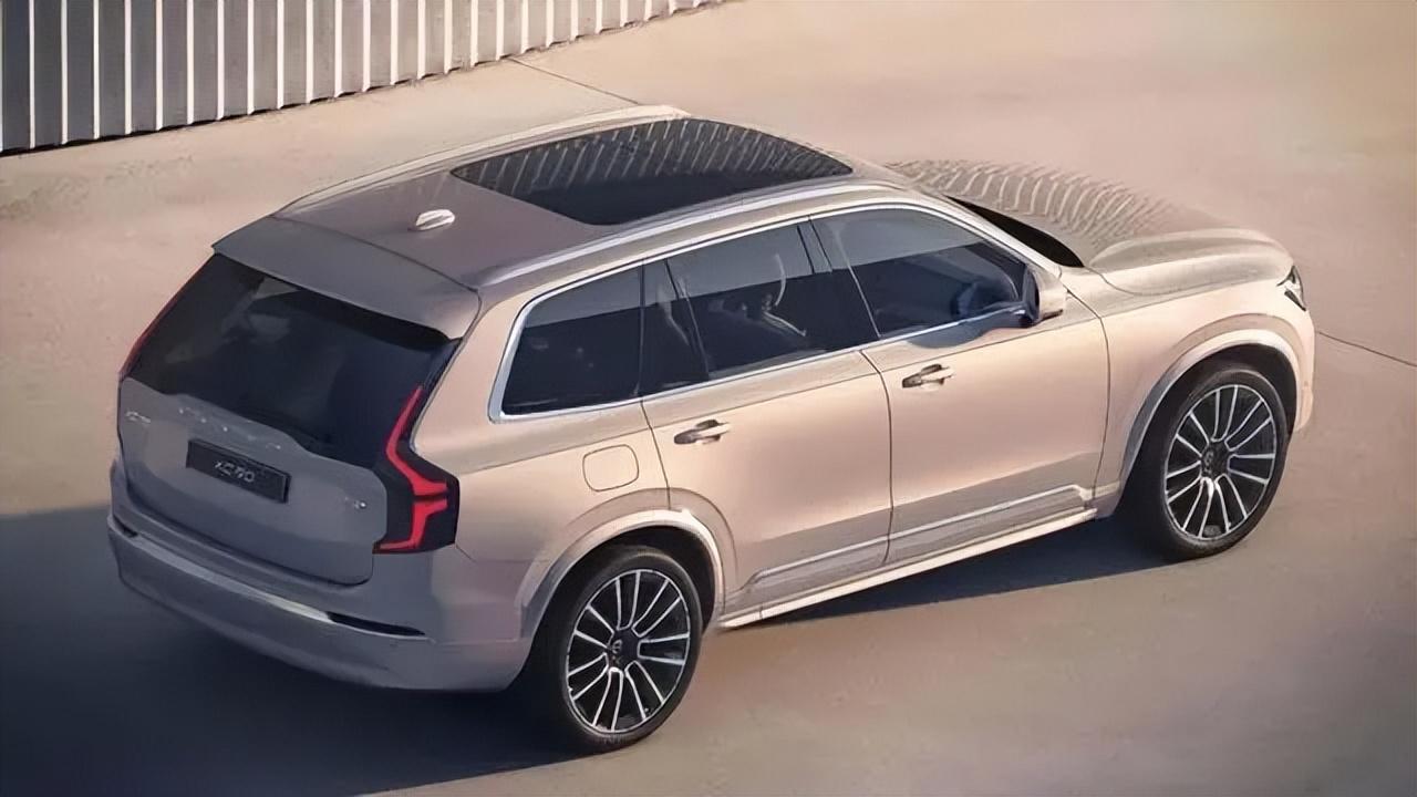 全新沃爾沃XC90定妝照曝光,造型升級,外觀你期待嗎