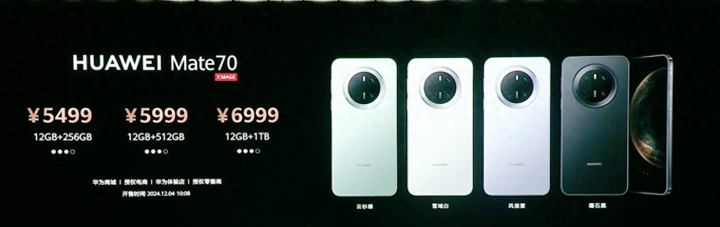 華為 Mate70系列重磅發(fā)布:超前技術(shù)加高昂價格,誰買單