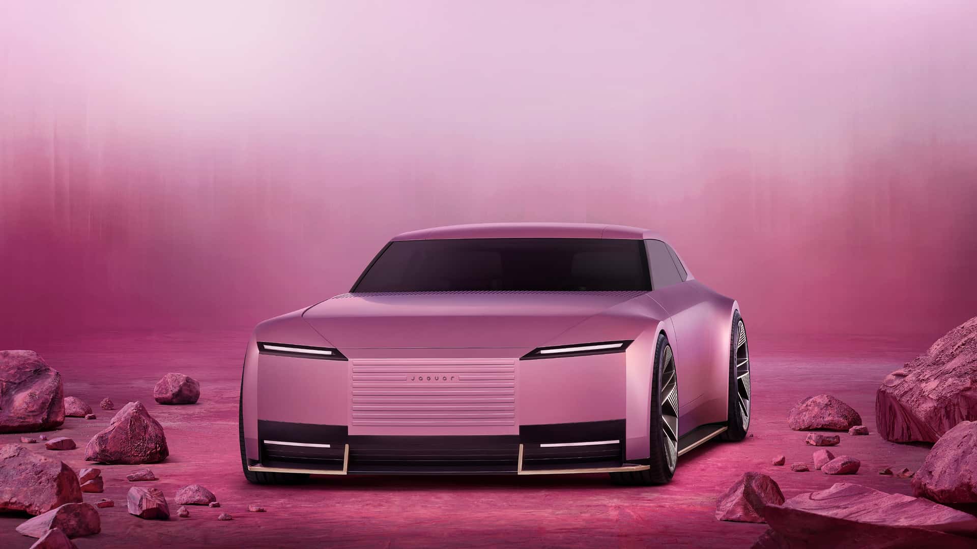 捷豹Type 00概念車發(fā)布,顏色鮮艷,棱角分明,量產(chǎn)版2025年底亮相