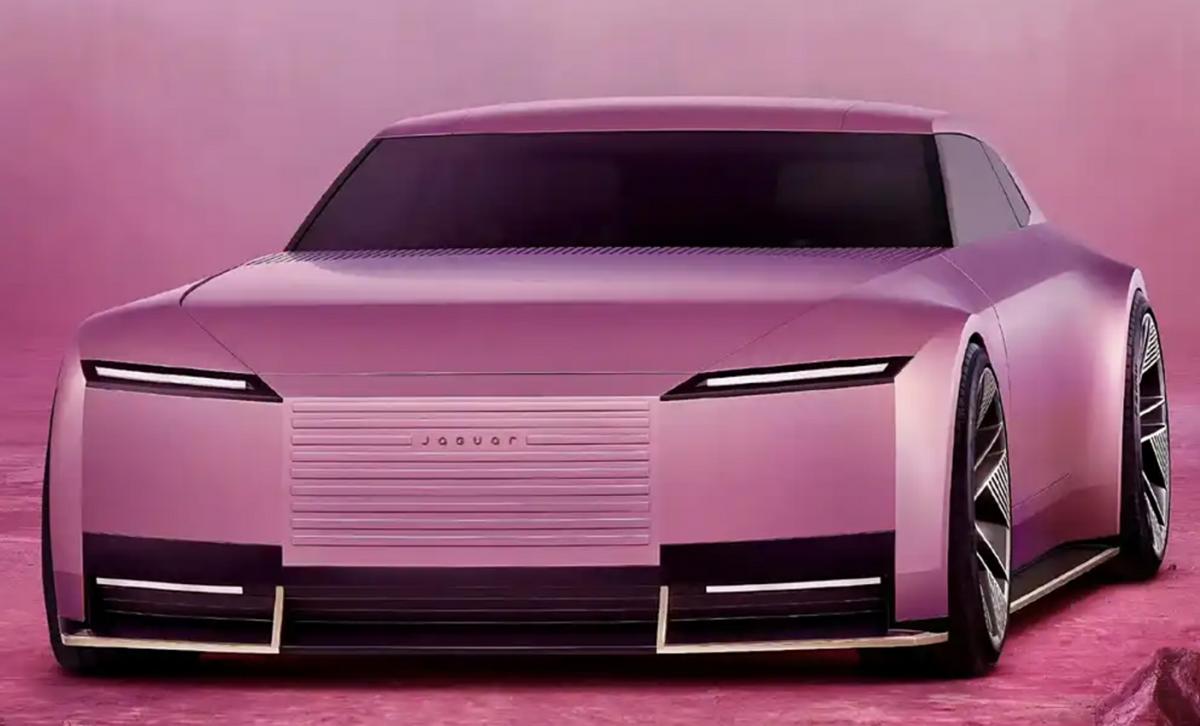 捷豹Type 00概念車官圖,純粹是華而不實的東西
