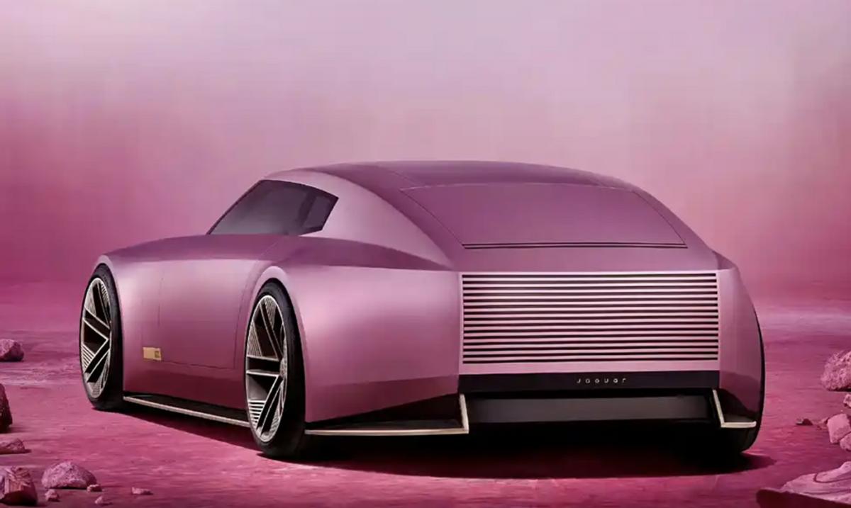 捷豹Type 00概念車官圖,純粹是華而不實的東西