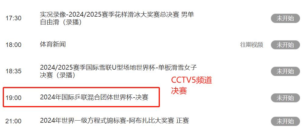 混團世界杯決賽:國乒vs韓國
