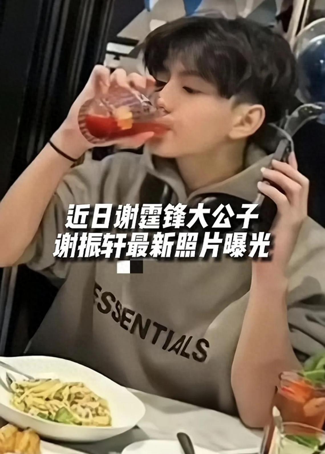 張柏芝大兒子和謝霆鋒年輕時(shí)超像