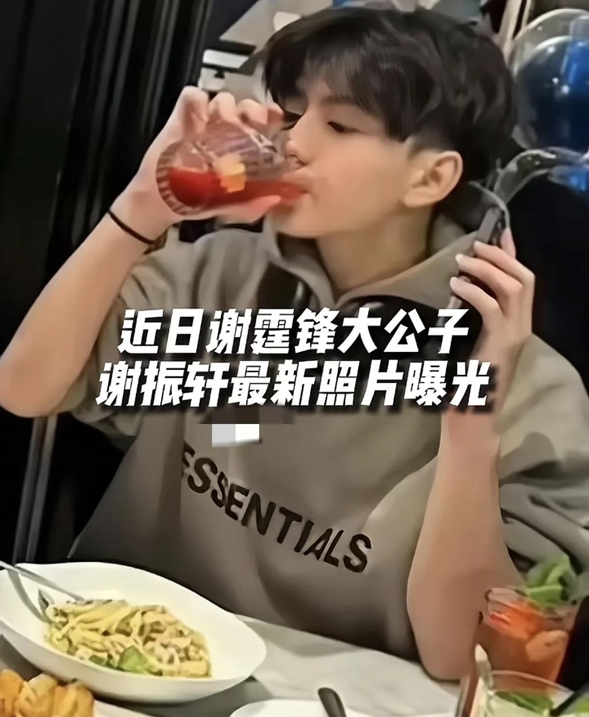 張柏芝大兒子和謝霆鋒年輕時(shí)超像