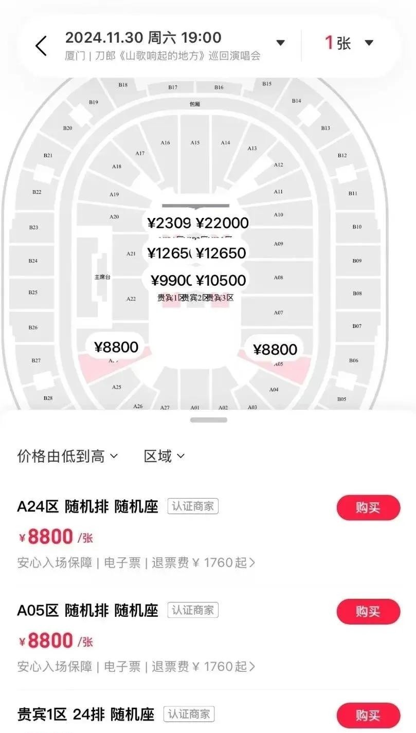 17000元演唱會門票中老年人搶著買單