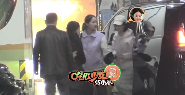 趙麗穎帶兒子探班