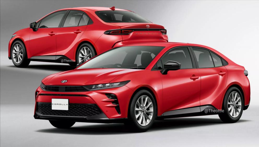 下一代豐田卡羅拉長這樣?或添加PHEV車型!