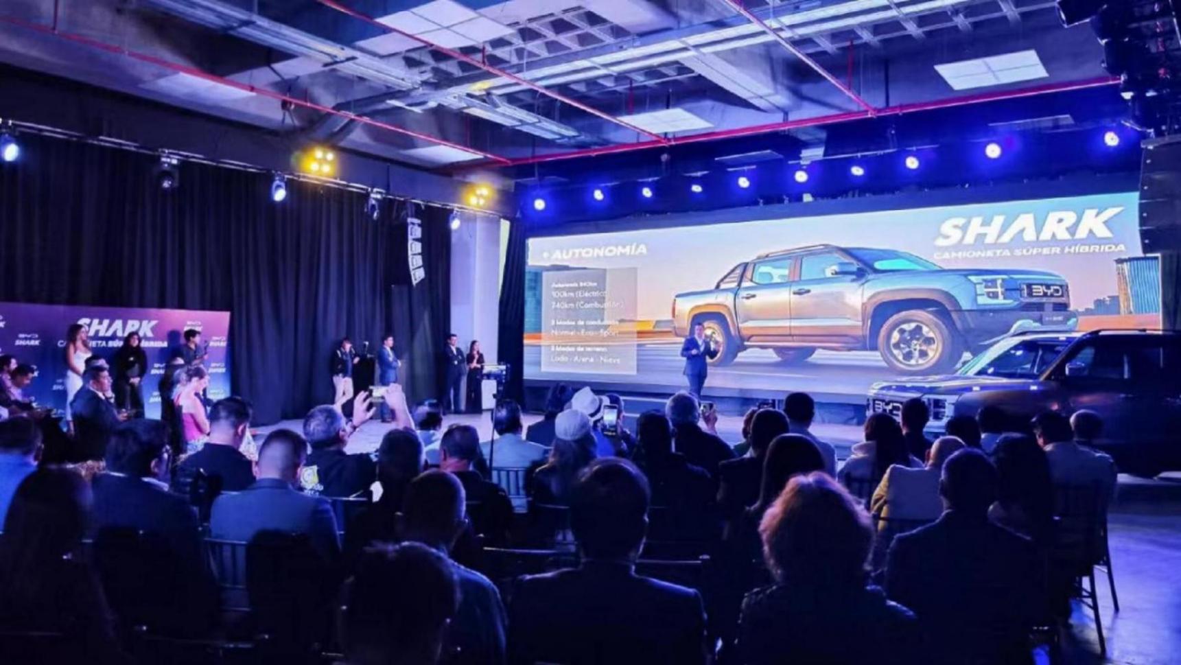 比亞迪新能源皮卡BYD SHARK登陸厄瓜多爾