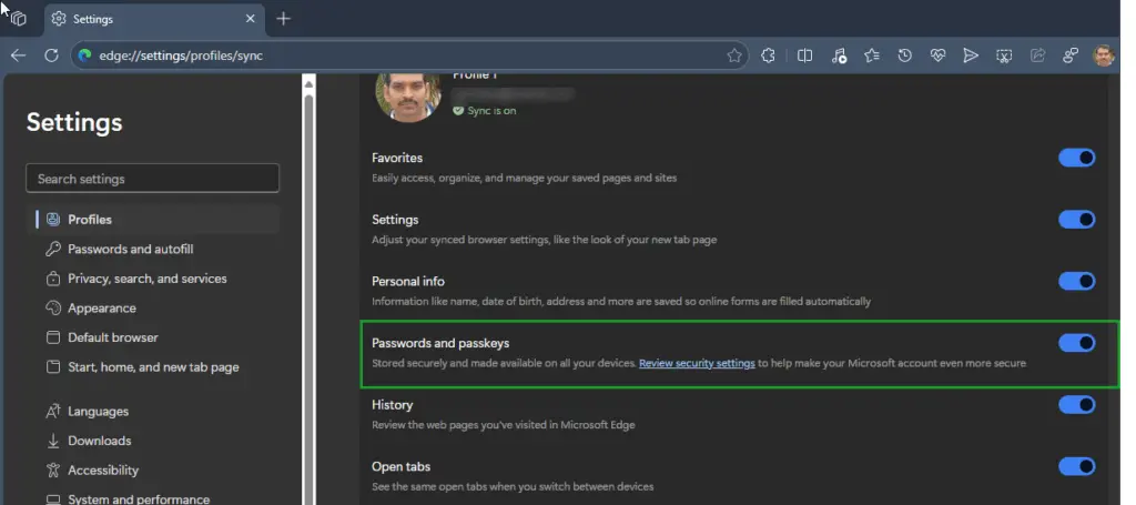 微軟Edge Canary瀏覽器測(cè)試新功能:跨設(shè)備同步Passkey通行密鑰