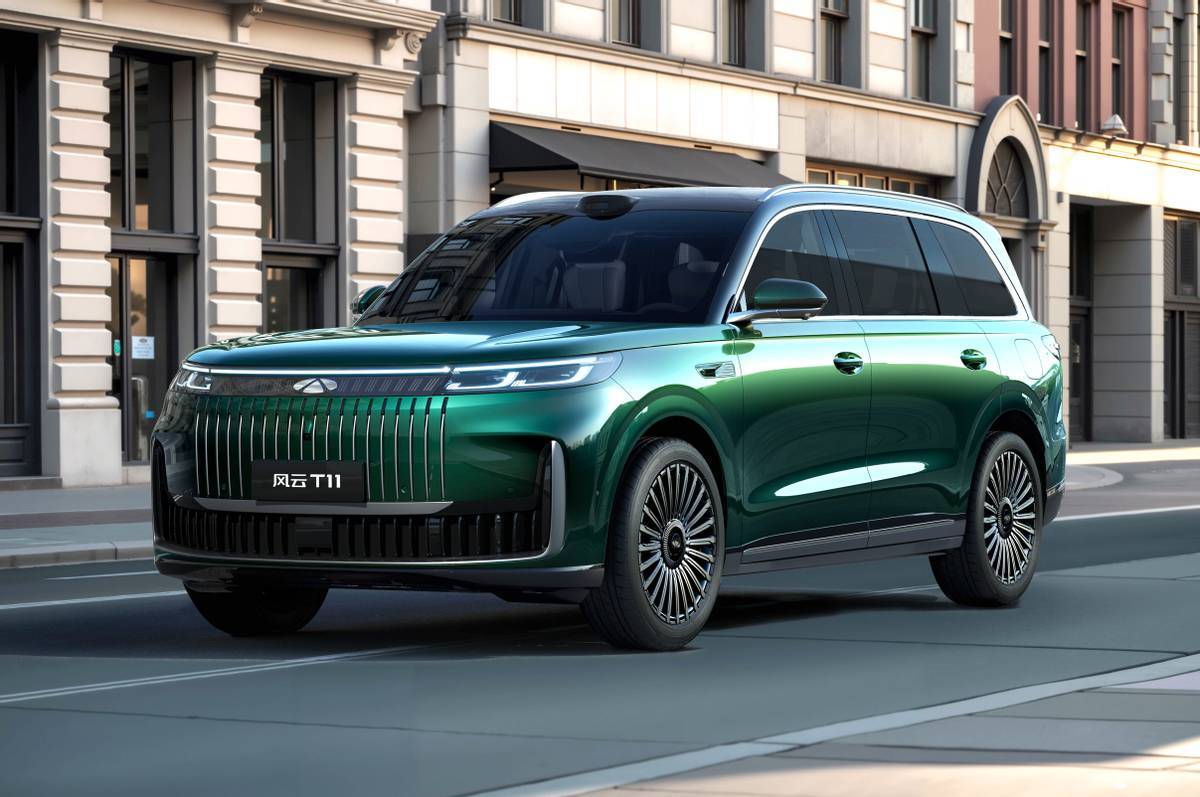 風(fēng)云T11 10月13日預(yù)售!6座大型SUV,二排配大屏,綜合續(xù)航1400km