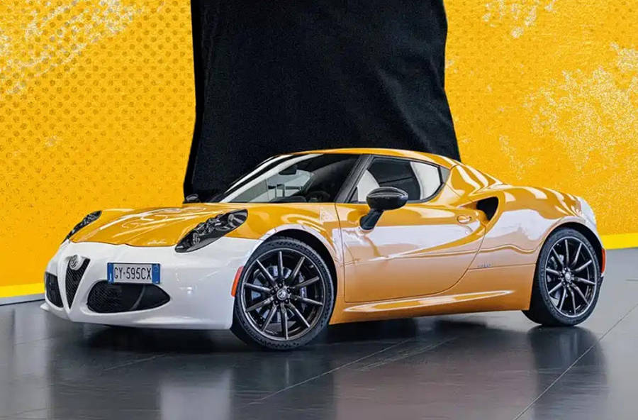 阿爾法·羅密歐4C Collezione GT\"Nicola Larini\"官圖發(fā)布