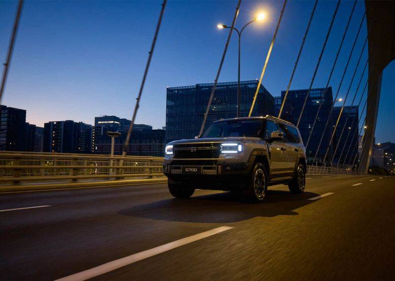 豪華電混越野市場迎新猛將,捷途縱橫G700限時30.49萬起