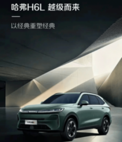 哈弗H6L官圖發布!外觀設計與梟龍MAX近似,定價多少合適?