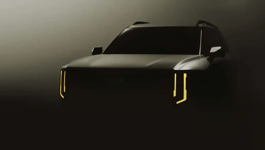 全新起亞Telluride預告圖!尺寸再次增大,預計26年下半年上市