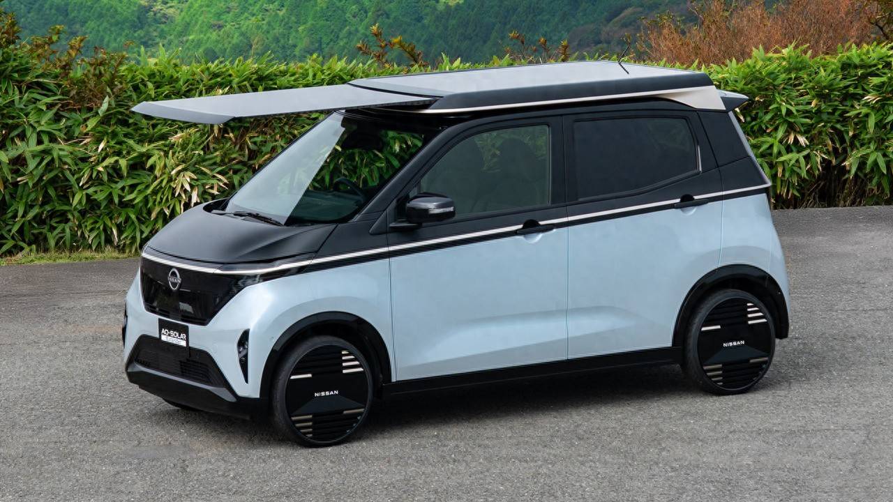 電動車變移動發(fā)電站?日產(chǎn)推出創(chuàng)新太陽能電池板!