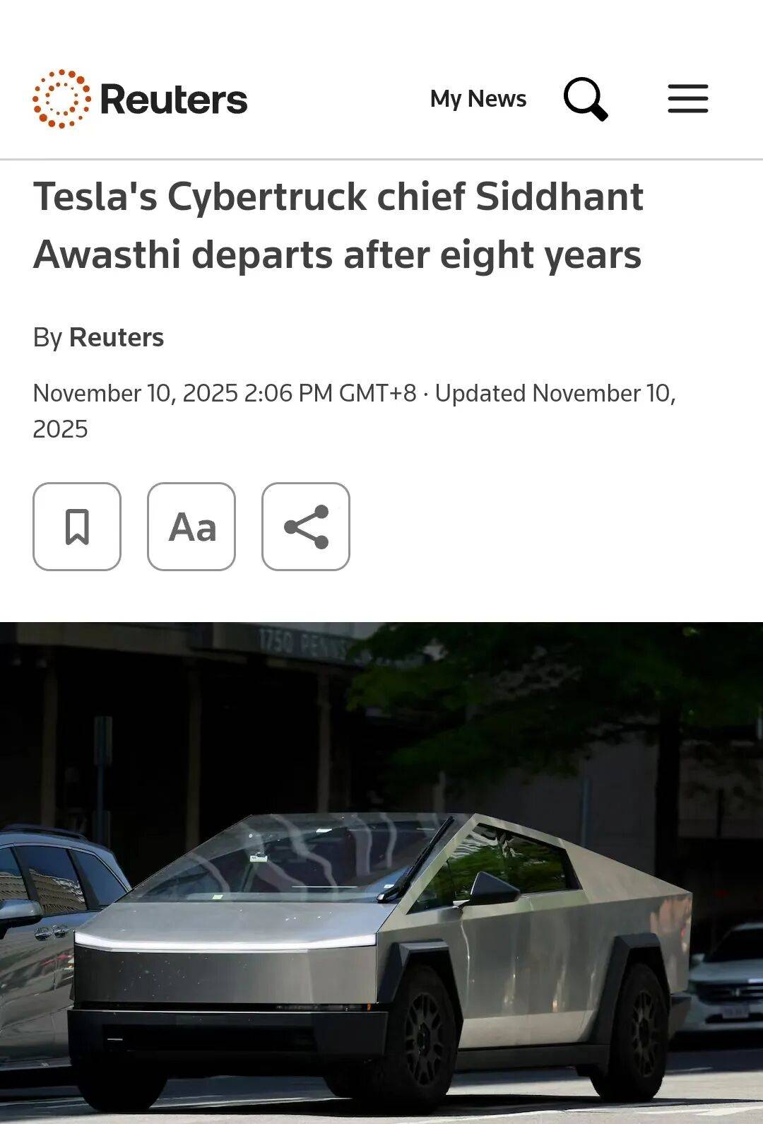 特斯拉再現離職潮,三款“神車”同時失去負責人