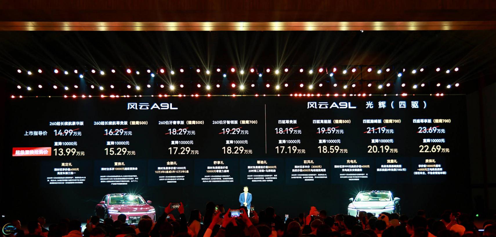 真C級再“進化” 風云A9L萬輛之上現“光輝”