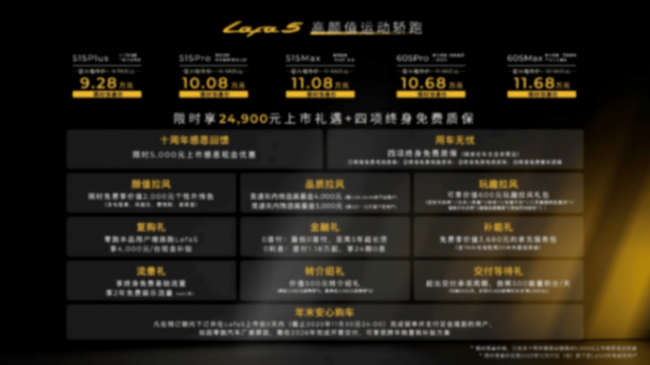 為年輕不將就!零跑Lafa5正式登場 限時驚喜價9.28萬解鎖人生Dream Car